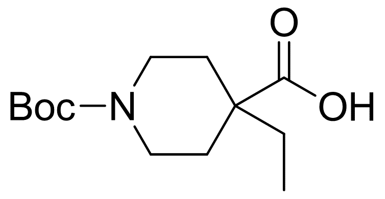 1-叔丁氧羰基-4-乙基-4-哌啶甲酸