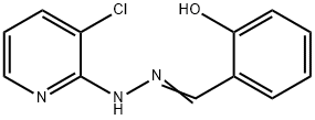 Benzaldehyde, 2-hydroxy-, 2-(3-chloro-2-pyridinyl)hydrazone