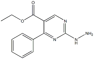 Ethyl 2-hydrazino-4-phenyl-5-pyrimidinecarboxylate