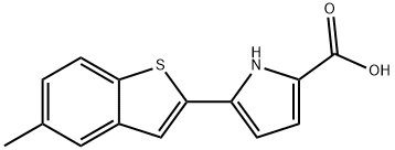 1H-Pyrrole-2-carboxylic acid, 5-(5-methylbenzo[b]thien-2-yl)-