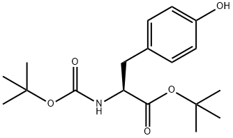 L-Tyrosine, N-[(1,1-dimethylethoxy)carbonyl]-, 1,1-dimethylethyl ester
