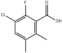 3-chloro-2-fluoro-5,6-dimethylbenzoic acid
