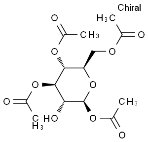 (2S,3S,4R,5R,6R)-6-(Acetoxymethyl)-3-hydroxytetrahydro-2H-pyran-2,4,5-triyl triacetate