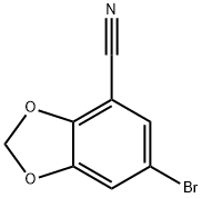 6-bromo-1,3-dioxaindane-4-carbonitrile