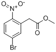 BENZENEACETIC ACID, 5-BROMO-2-NITRO-, METHYL ESTER