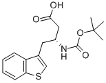(3R)-4-(1-benzothiophen-3-yl)-3-{[(tert-butoxy)carbonyl]amino}butanoic acid