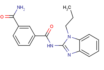 1,3-Benzenedicarboxamide, N1-(1-propyl-1H-benzimidazol-2-yl)-
