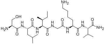 H-丝氨酰亮氨酰异亮氨酰甘氨酰赖氨酰缬氨酰NH2