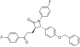 (3R,4S)-1-(4-氟苯)-3-[3-(4-氟苯-3-氧基丙基]-4-[4-(苯甲氧基)苯基],2-氮杂环丁酮