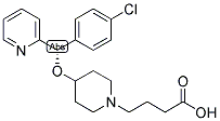 (+)-(S)-4-[4-[1-(4-Chloroph-enyl)-1-(2-pyridyl)Methoxy]pip-eridin-1-yl]butyric acid(Bopotastine base