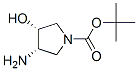 2-甲基-2-丙基(3S,4R)-3-氨基-4-羟基-1-吡咯烷羧酸酯