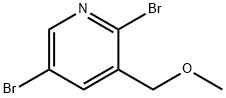 Pyridine, 2,5-dibromo-3-(methoxymethyl)-