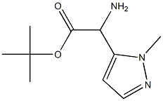 tert-butyl 2-amino-2-(1-methyl-1H-pyrazol-5-yl)acetate