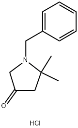 1-benzyl-5,5-dimethylpyrrolidin-3-one hydrochloride