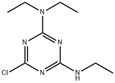 2-chloro-4-(diethylamino)-6-(ethylamino)-s-triazin