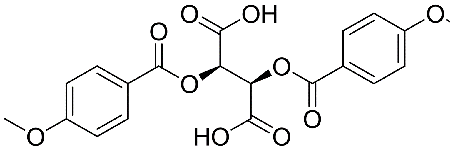 D-(+)-二对甲氧基苯甲酰酒石酸 D-对甲氧基二苯甲酰酒石酸