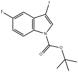 3-碘-5-氟-N-Boc吲哚