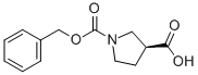 (S)-1-Cbz-3-pyrrolidinecarboxylic acid