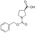 N-CBZ-R-吡咯烷-3-羧酸