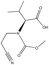 L-Valine, N-(2-cyanoethyl)-N-(methoxycarbonyl)-