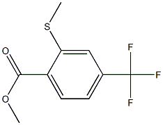 2-(甲硫基)-4-(三氟甲基)苯甲酸甲酯