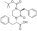 (2S,3'S)-2-(4'-BOC-3'-BENZYL-2'-OXO-PIPERAZIN-1-YL)-3-PHENYL-PROPIONIC ACID