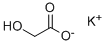 Acetic acid, hydroxy-, monopotassium salt
