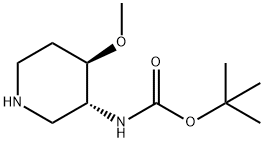 tert-butyl N-[(3R,4R)-4-methoxypiperidin-3-yl]carbamate