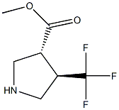 methyl (3R,4R)-4-(trifluoromethyl)pyrrolidine-3-carboxylate