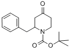 4-oxo-2-(phenylmethyl)-1-piperidinecarboxylic acid tert-butyl ester