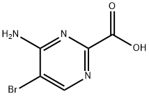 2-Pyrimidinecarboxylic acid, 4-amino-5-bromo-