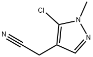 1H-Pyrazole-4-acetonitrile, 5-chloro-1-methyl-