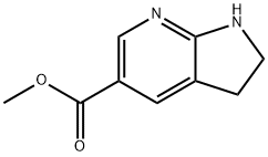1H-Pyrrolo[2,3-b]pyridine-5-carboxylic acid, 2,3-dihydro-, methyl ester