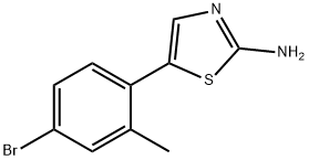 5-(4-Bromo-2-methylphenyl)thiazol-2-amine