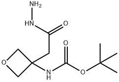 tert-Butyl (3-(2-hydrazinyl-2-oxoethyl)oxetan-3-yl)carbamate