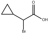 Cyclopropaneacetic acid, α-bromo-