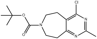 2-Methyl-2-propanyl 4-chloro-2-methyl-5,6,8,9-tetrahydro-7H-pyrimido[4,5-d]azepine-7-carboxylate