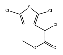 methyl2-chloro-2-(2,5-dichlorothiophen-3-yl)acetate