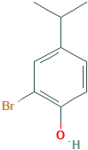 2-溴-4-异丙基苯酚