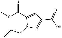 5-(methoxycarbonyl)-1-propyl-1H-pyrazole-3-carboxylic acid
