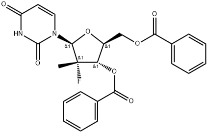((2S,3S,4S,5S)-3-(苯甲酰基氧基)-5-(2,4-二氧代-3,4-二氢嘧啶-1(2H)-基)-4-氟-4-甲基四氢呋喃-2-吡啶-3-基)苯甲酸甲酯