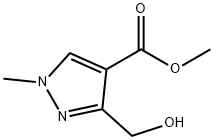 1H-Pyrazole-4-carboxylic acid, 3-(hydroxymethyl)-1-methyl-, methyl ester