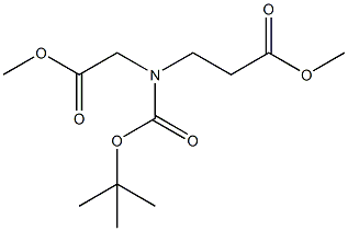 Methyl 3-[tert-butoxycarbonyl-(2-methoxy-2-oxo-ethyl)amino]propanoate