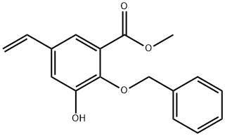 2-Benzyloxy-3-hydroxy-5-vinyl-benzoic acid methyl ester