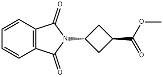 trans-3-(1,3-Dioxo-1,3-dihydro-isoindol-2-yl)-cyclobutanecarboxylic acid methyl ester