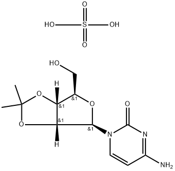 4-amino-1-((3aR,4R,6R,6aR)-6-(hydroxymethyl)-2,2-dimethyltetrahydrofuro[3,4-d][1,3]dioxol-4-yl)pyrimidin-2(1H)-one