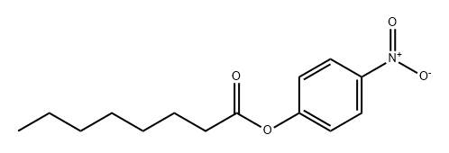 4-Nitrophenyl octanoate,4-Nitrophenyl caprylate, Caprylic acid 4-nitrophenyl ester, Octanoic acid 4-nitrophenyl ester