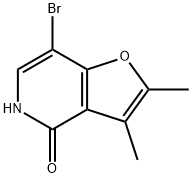 Furo[3,2-c]pyridin-4(5H)-one, 7-bromo-2,3-dimethyl-