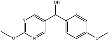 5-Pyrimidinemethanol, 2-methoxy-α-(4-methoxyphenyl)-
