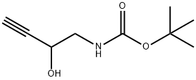 Carbamic acid, N-(2-hydroxy-3-butyn-1-yl)-, 1,1-dimethylethyl ester